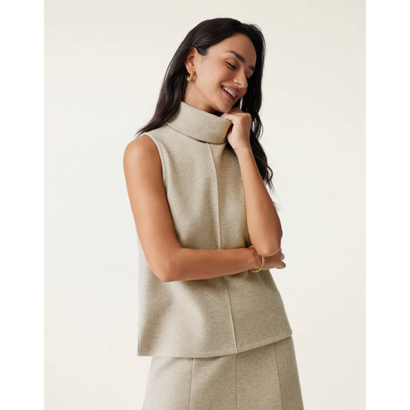 OGL Turtle Neck Split Hem Top NWT SIZE S - Picture 3 of 7